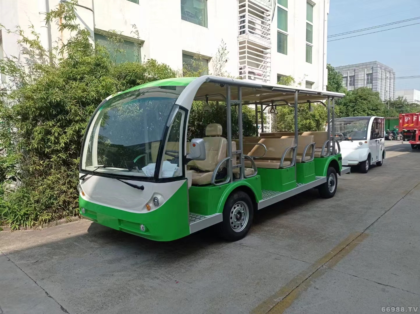 多座電動(dòng)觀光游覽車，優(yōu)力德23座電瓶觀光車價(jià)格